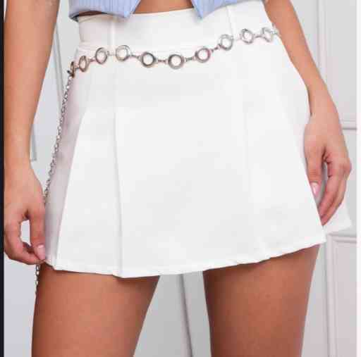Falda Sastre Pliegues