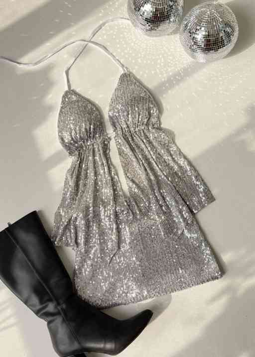 Set Gabi Top + Falda Lentejuelas