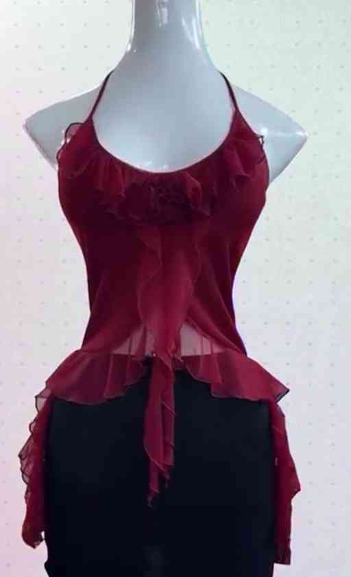 Top Rosa Mesh