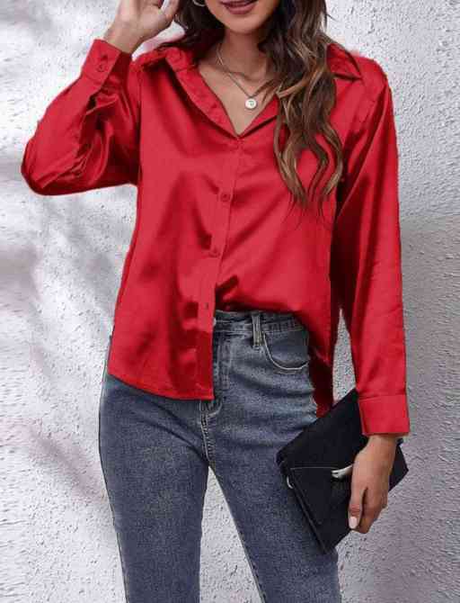 Blusa En Satin